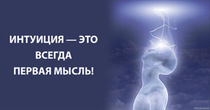 Интуиция — это всегда первая мысль!